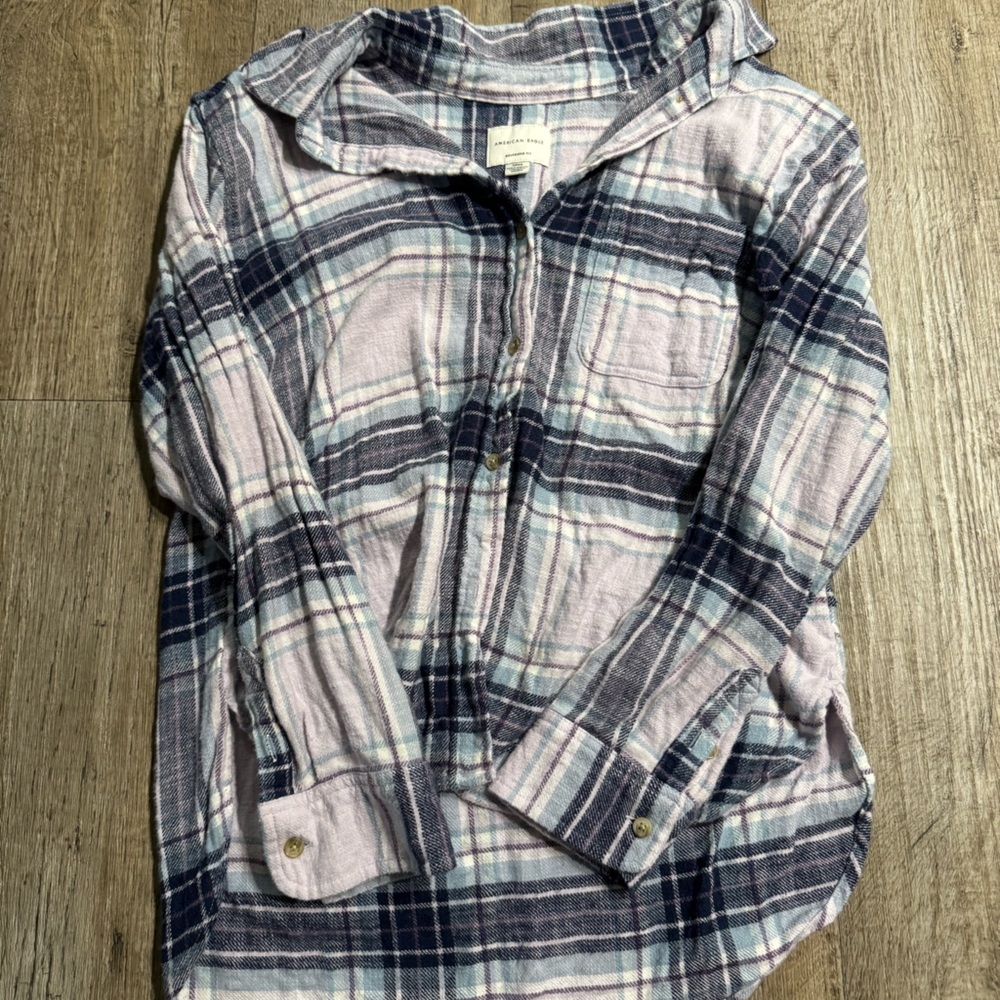 American Eagle Boyfriend Fit Flannel